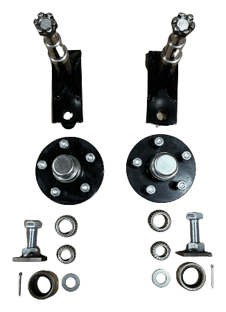 5 x 5.5 Shipping Container Wheel Kit