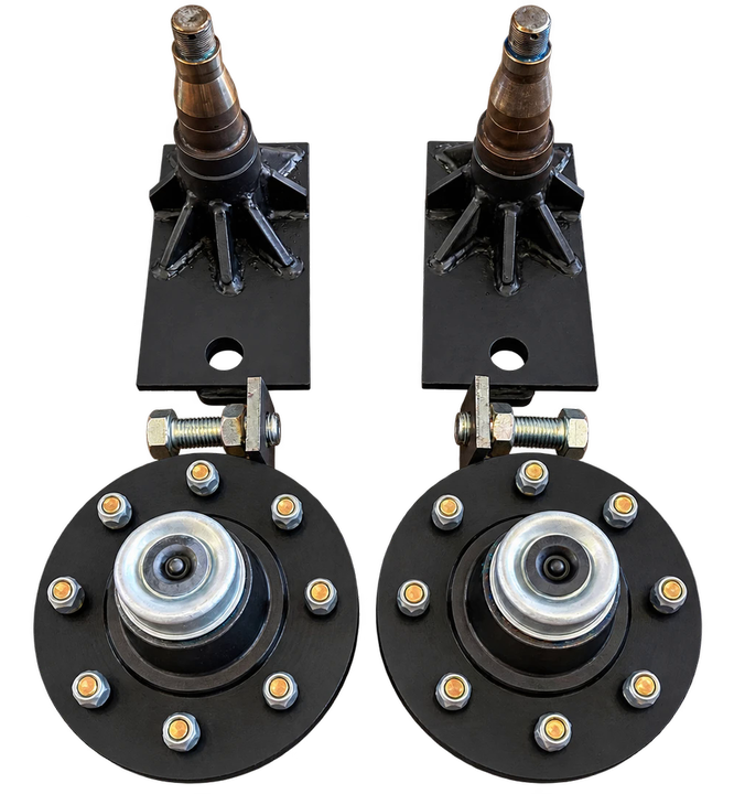 8 x 6.5 Lug 16,000LB Shipping Container Wheels, Bolt-on Super Heavy Duty